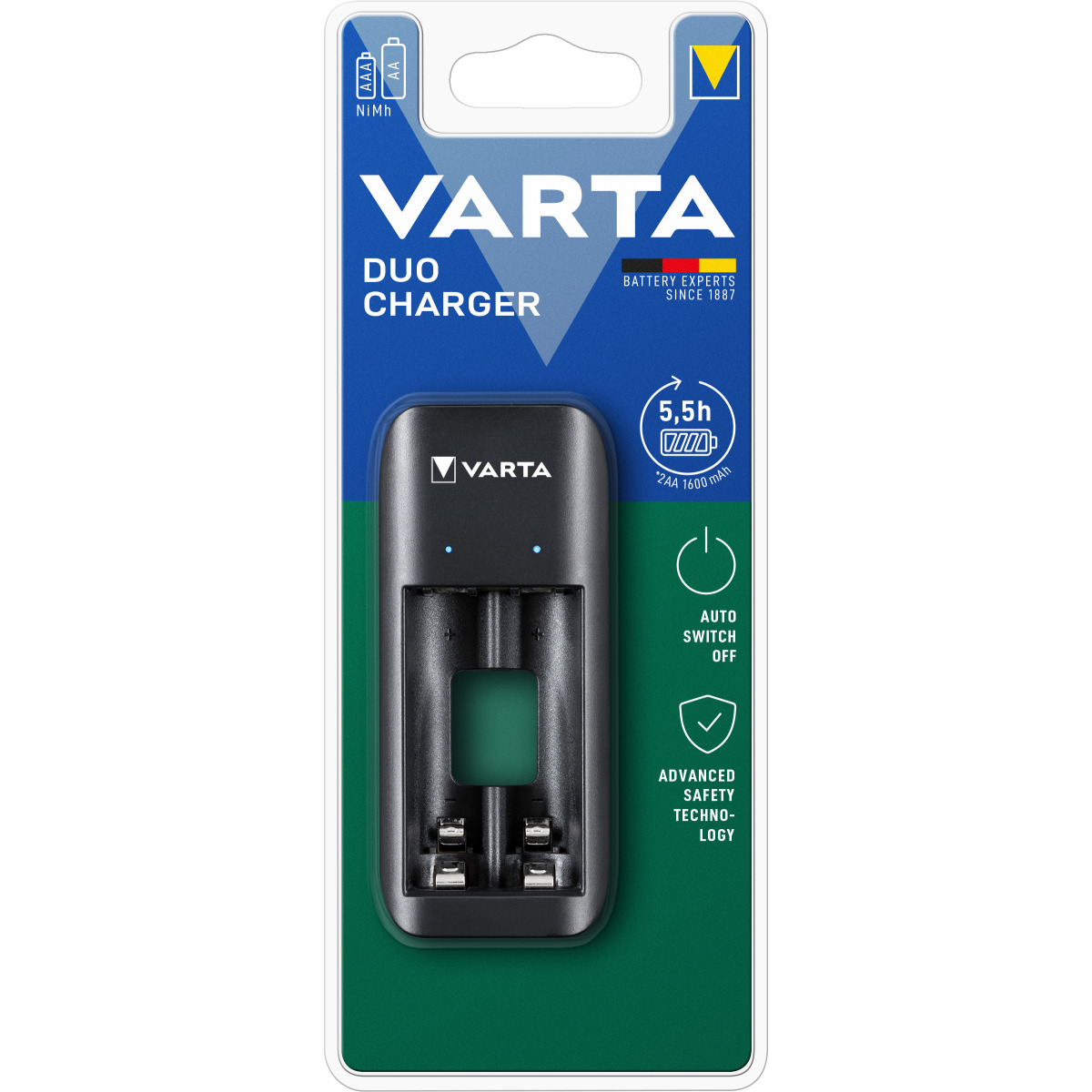 Caricabatterie USB Duo